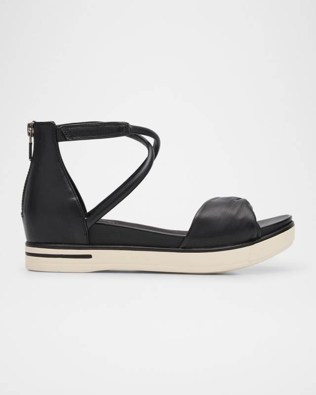 Suvi Crisscross Grip Wedge Sandals